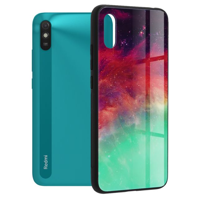 Techsuit Glaze Series Xiaomi Redmi 9A / Redmi 9AT Fiery Ocean