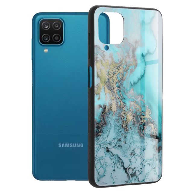 Techsuit  Glaze Series  Samsung Galaxy A12 / A12 Nacho  Blue Ocean