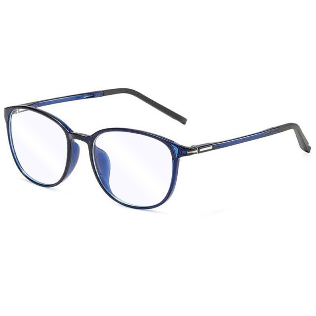 Techsuit AntiBlue Light Glasses Reflex PC (F2822) Round Blue