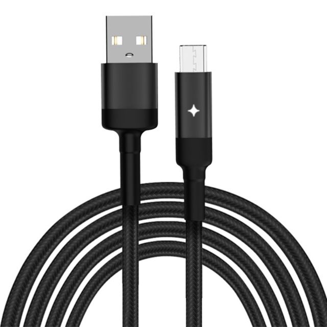 Yesido  Data Cable (CA28)  USB to Micro USB. 2.4A. 1.2m  Black