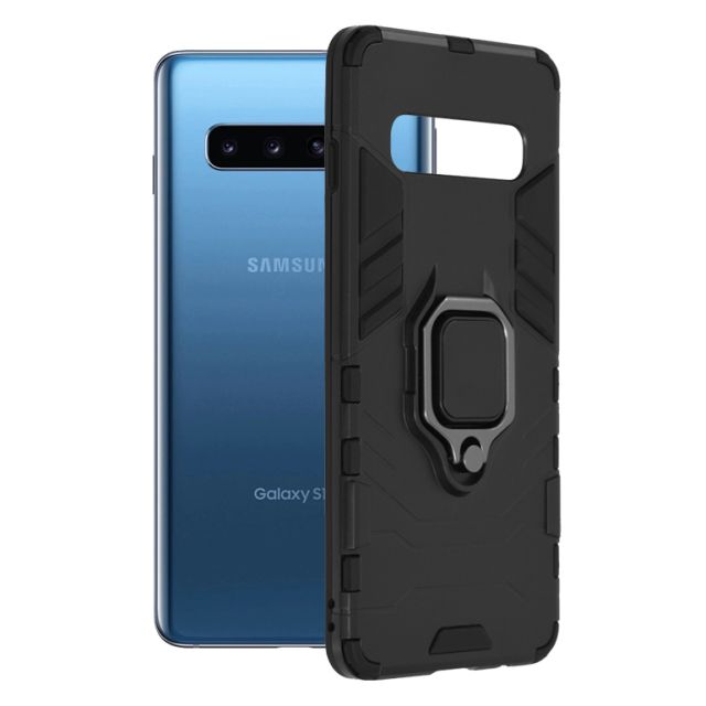 Techsuit Silicone Shield Samsung Galaxy S10 Black