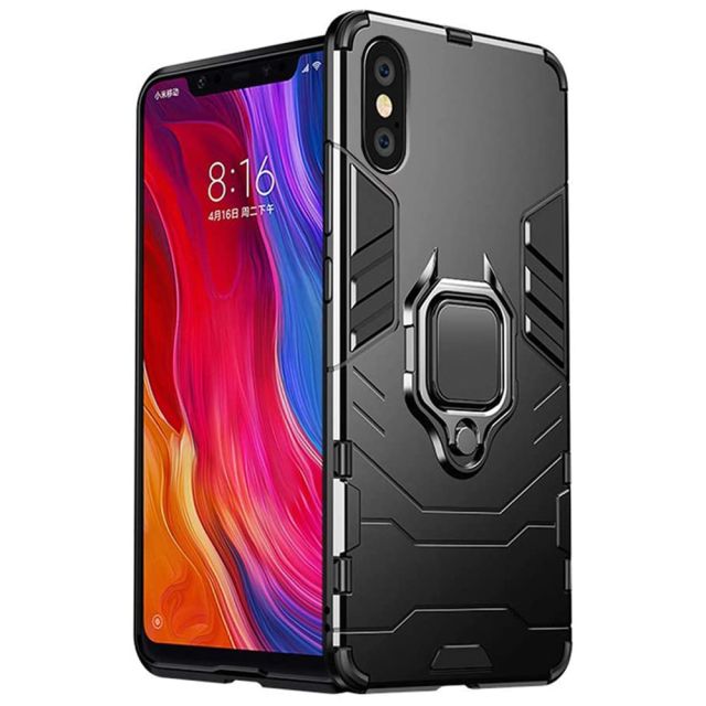 Techsuit Back Cover Σιλικόνης Μαύρο (iPhone Xs Max)