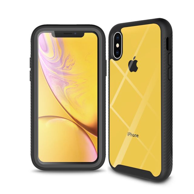 Techsuit Defense360 Pro + Screen Protector iPhone XR Black