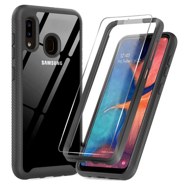 Techsuit Defense360 Pro + Screen Protector Samsung Galaxy A20e Black