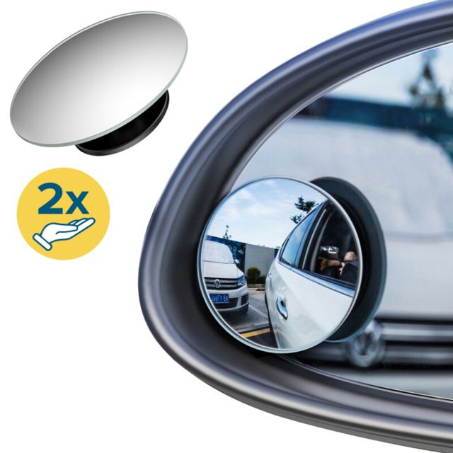 Techsuit Blindspot Car Mirror (2 pack) Round Black