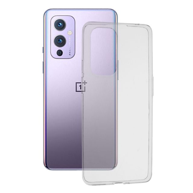 Techsuit Clear Silicone Διάφανο (OnePlus 9)