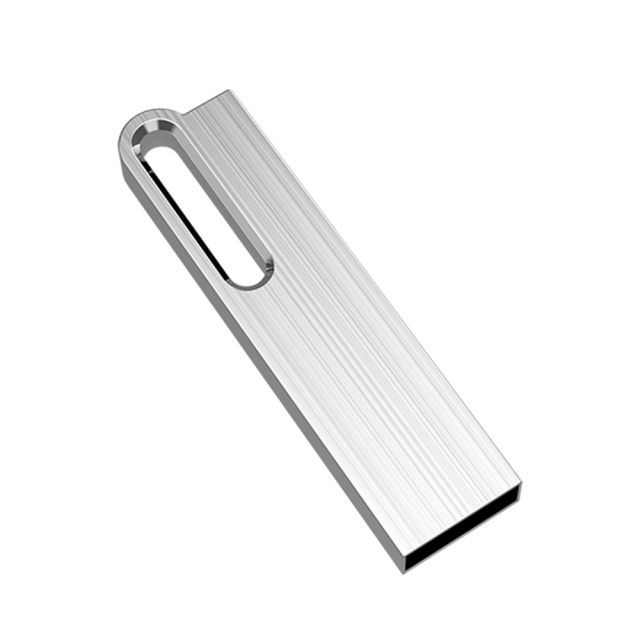 USAMS Memory Stick (US-ZB099) Aluminum Alloy. USB High Speed Flash Drive 64G Silver
