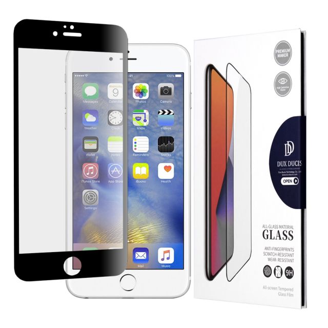 Dux Ducis  Tempered Glass Μαύρο  (iPhone 6 Plus / 6s Plus)