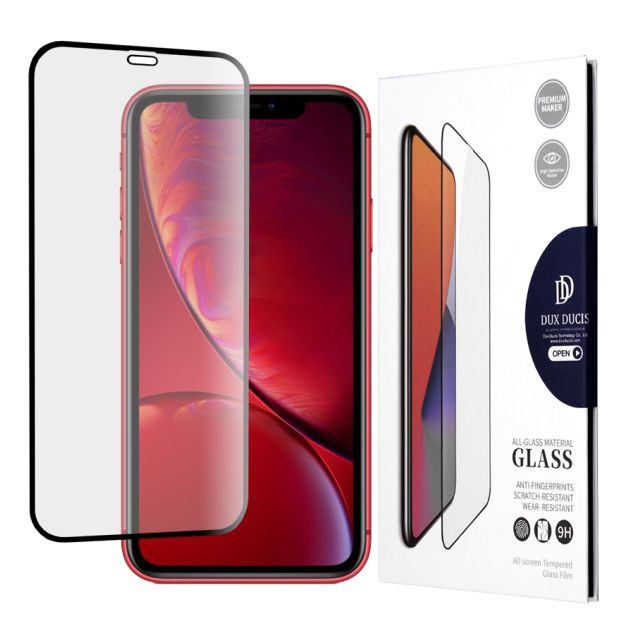 Dux Ducis  Tempered Glass Μαύρο  (iPhone 11 / XR)