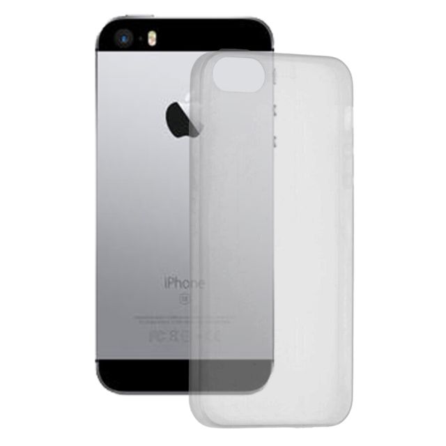 Techsuit Back Cover Σιλικόνης Διάφανο (iPhone 5 / 5s / SE) 