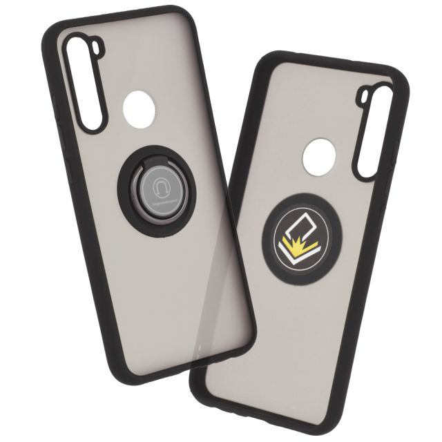 Techsuit  Glinth Back Cover Σιλικόνης Μαύρο (Xiaomi Redmi Note 8T) 