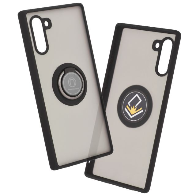 Techsuit  Glinth Back Cover Σιλικόνης Μαύρο (Galaxy Note 10 4G / Note 10 5G) 