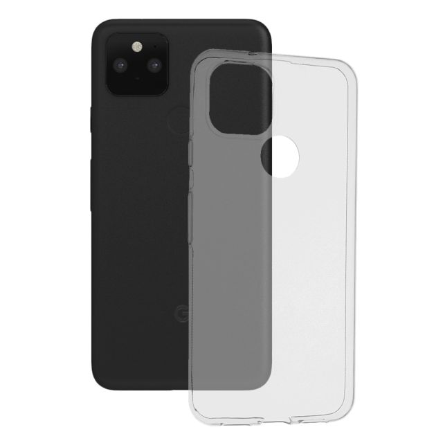 Techsuit Back Cover Σιλικόνης Διάφανο (Google Pixel 5)