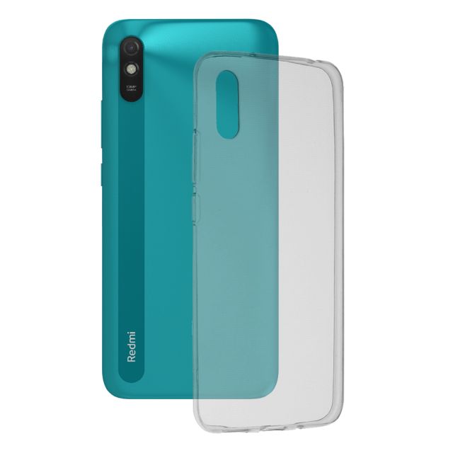 Techsuit Back Cover Σιλικόνης Διάφανο (Xiaomi Redmi 9A / Redmi 9AT) 