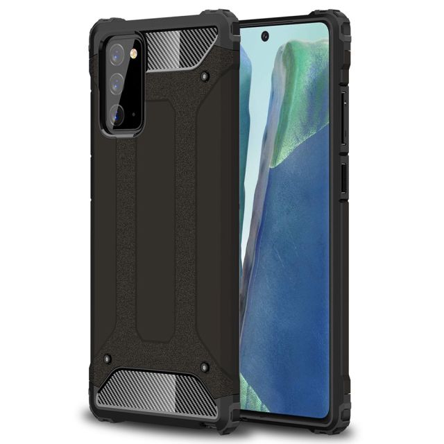 Techsuit  Hybrid Armor Back Cover Μαύρο (Galaxy Note 20 / Note 20 5G) 
