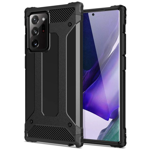 Techsuit  Hybrid Armor Back Cover Μαύρο (Galaxy Note 20 Ultra / Note 20 Ultra 5G) 