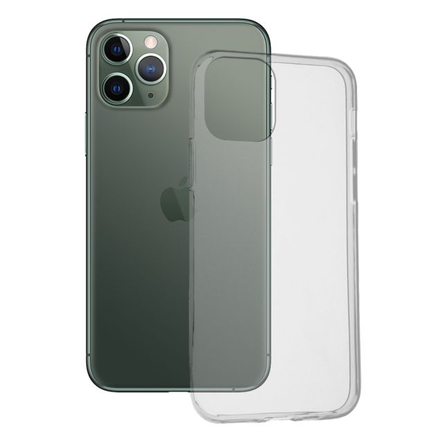 Techsuit Back Cover Σιλικόνης Διάφανο (iPhone 11 Pro) 