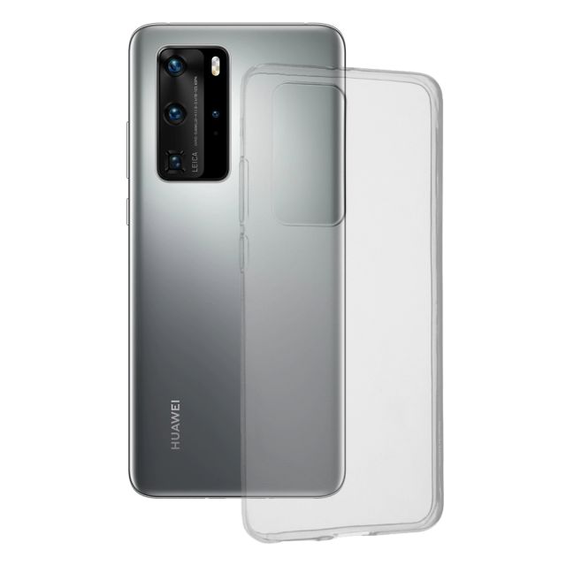 Techsuit Back Cover Σιλικόνης Διάφανο (Huawei P40 Pro) 