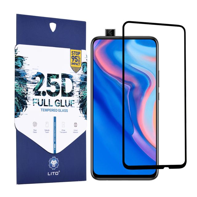 Lito  2.5D FullGlue Glass Μαύρο  (Huawei P Smart Z / Y9 Prime 2019)