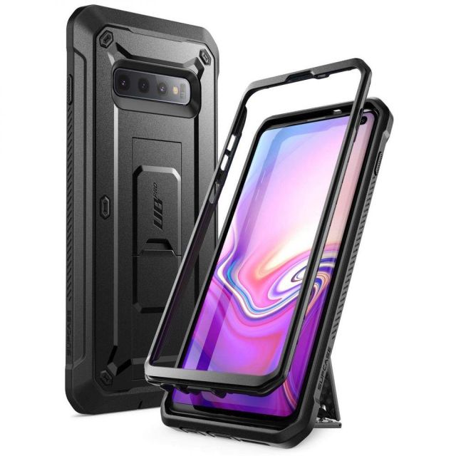 Supcase Unicorn Beetle Pro Μαύρο (Galaxy S10) [No screen protector]