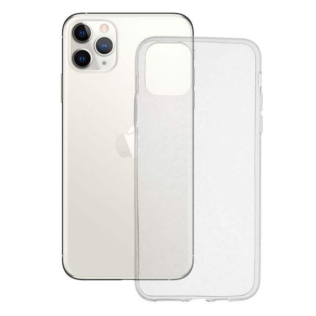 Techsuit Back Cover Σιλικόνης Διάφανο (iPhone 11 Pro Max) 