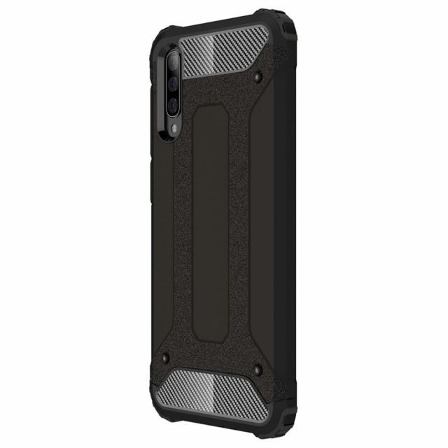 Techsuit  Hybrid Armor Back Cover Μαύρο (Galaxy A30s / A50 / A50s) 