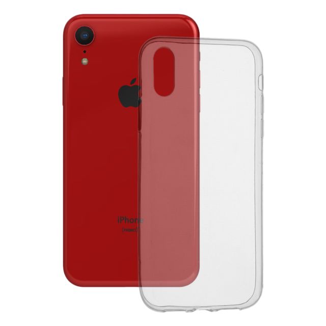 Techsuit Back Cover Σιλικόνης Διάφανο (iPhone XR)