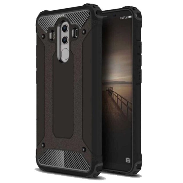 Techsuit Hybrid Armor Back Cover Μαύρο (Huawei Mate 10 Pro)