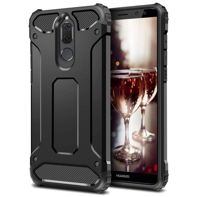 Techsuit Hybrid Armor Back Cover Μαύρο (Huawei Mate 10 Lite)