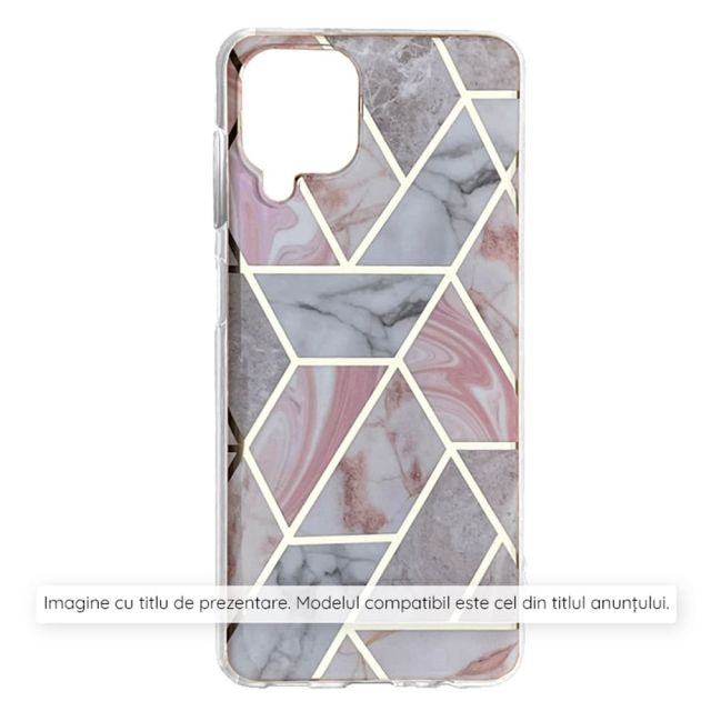Techsuit Marble Back Cover Ροζ (Honor Magic6 Lite)