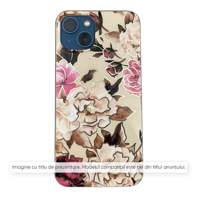 Techsuit Marble Back Cover Μωβ (Honor Magic6 Lite - Mary Berry Nude)