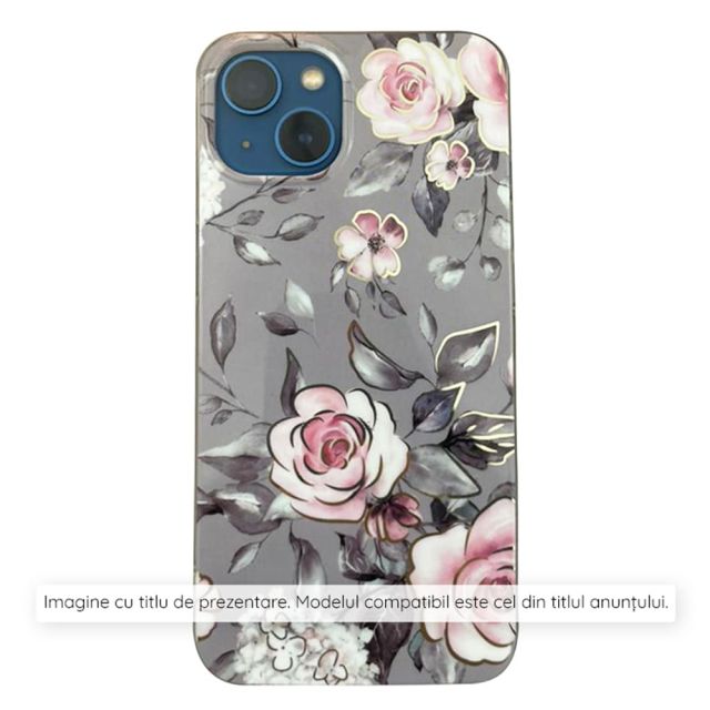 Techsuit Marble Back Cover Γκρι (Honor Magic6 Lite)