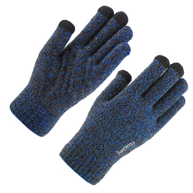 iWarm Touchscreen Gloves (ST0005) Wool Blue