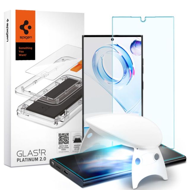 Spigen GLAS.tR Platinum Tempered Glass (Galaxy S23 Ultra)