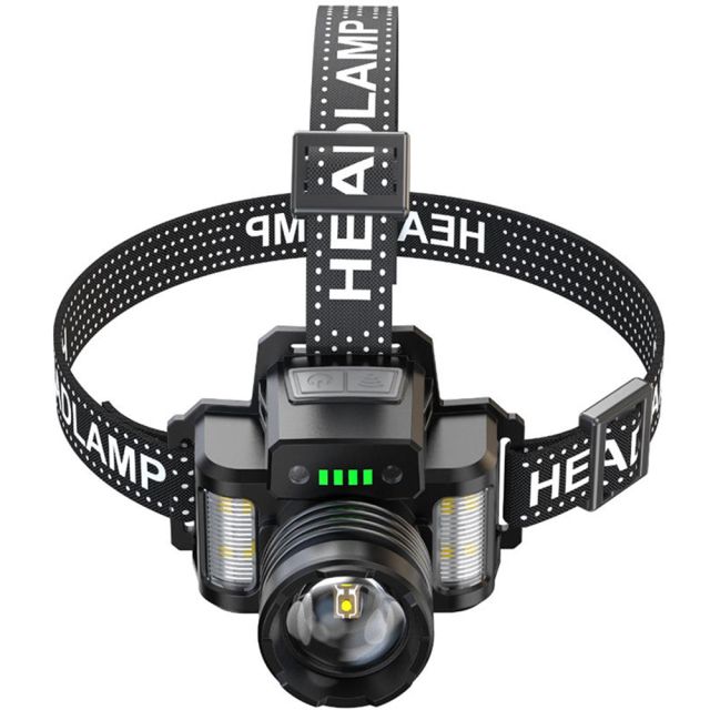 Techsuit Επαναφορτιζόμενος Φακός Κεφαλής LED με Μέγιστη Φωτεινότητα 1000lm HL-A-02