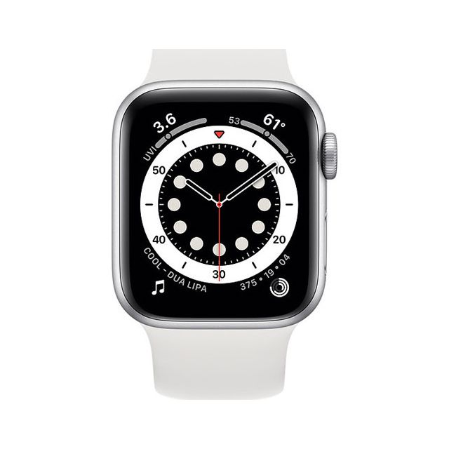 Apple Watch Series 6 44mm LTE Silver ALU