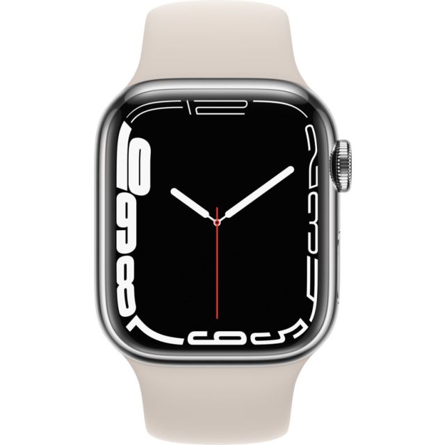 Apple Watch Series 7 41mm LTE Silver SS