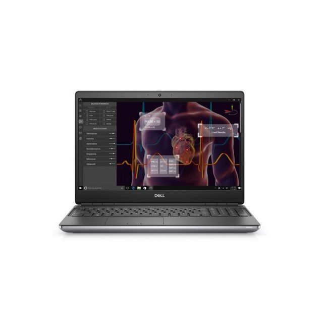 DELL PRECISION 7550 15" | Grade A | OctalCore Intel Core i9-10885H | 64GB | 1TBM2 | nVIDIA Quadro RTX 4000 | Silver