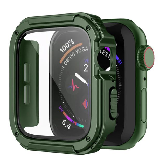 Lito Armor Πλαστική Θήκη με Τζαμάκι σε Πράσινο χρώμα για το Apple Watch 41mm