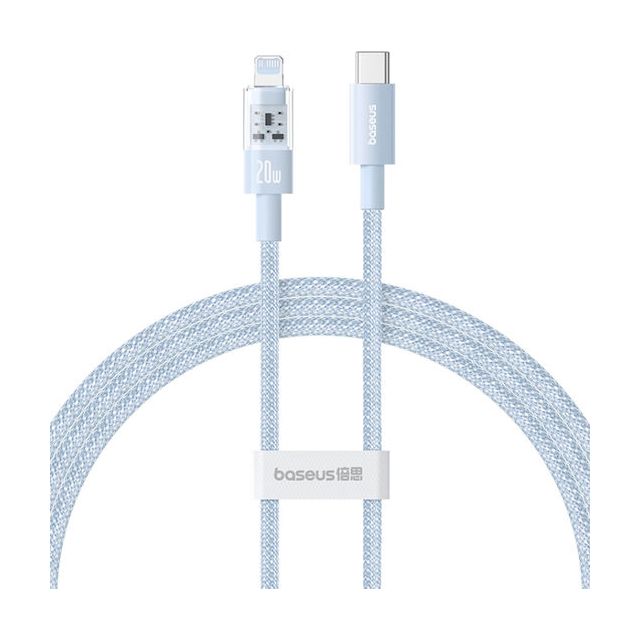 Baseus USB-C to Lightning Cable 20W Μπλε 1m (P10373001311-00)