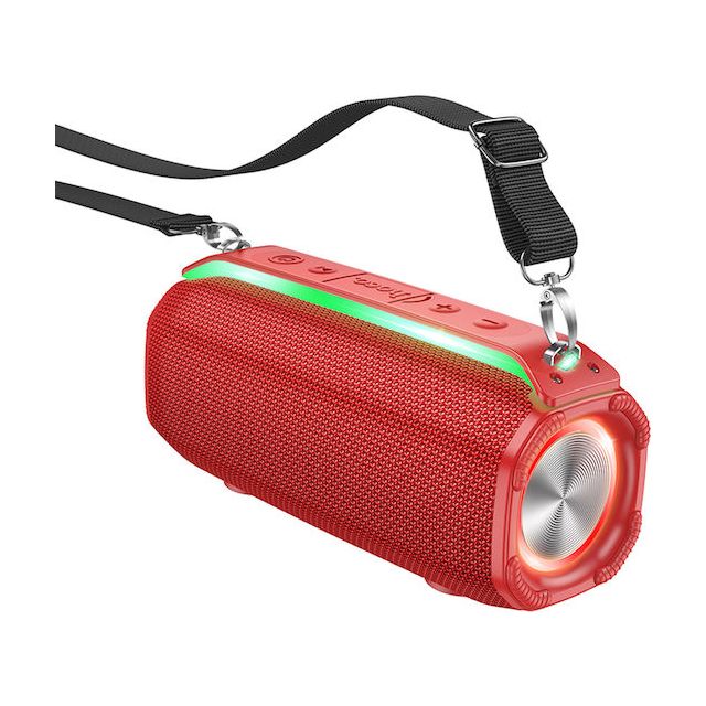 Hoco HC23 Ηχείο Bluetooth 10W με Ραδιόφωνο Κόκκινο