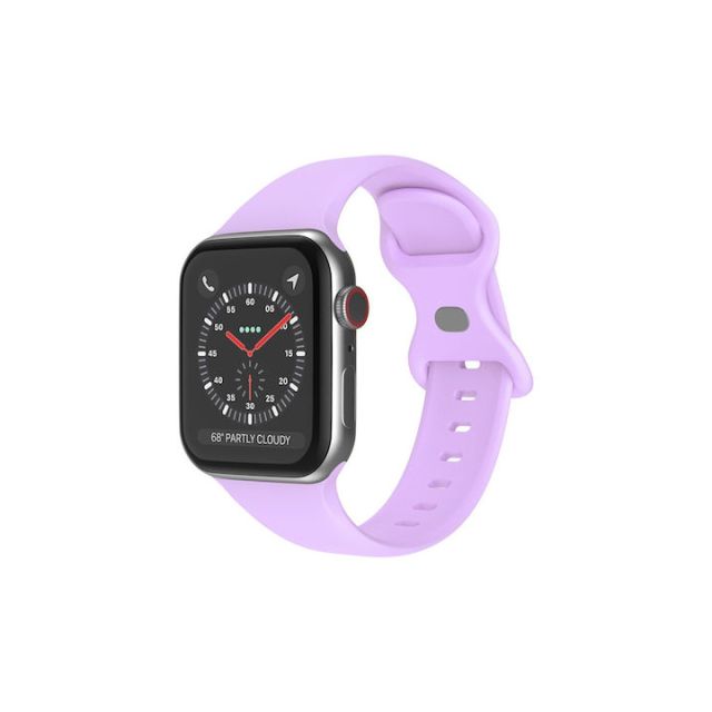 Apple Watch Band 1 2 3 4 5 6 7 8 9 10 Se Se 2 Ultra Ultra 2 42 44 45 46 49mm Techsuit Watchband W031 Periwinkle