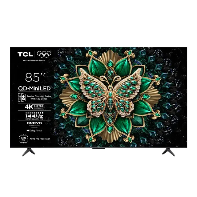 TCL 85C6K 4K QD-Mini LED 144Hz TV (2025)