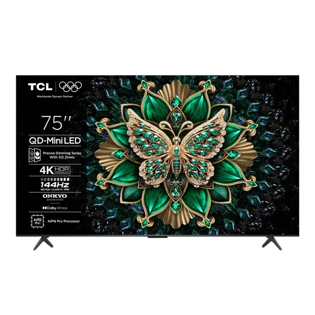 TCL 75C6K 4K QD-Mini LED 144Hz TV (2025)