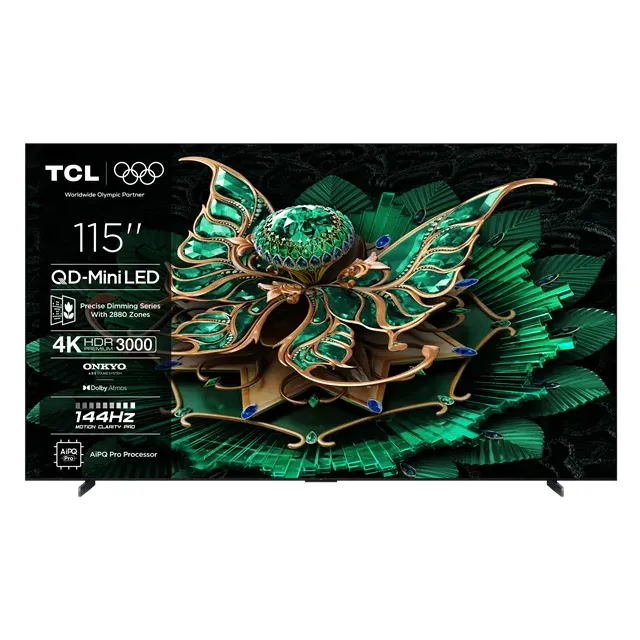 TCL Smart Τηλεόραση 115" 4K UHD Mini LED C7K HDR (2025) 115C7K