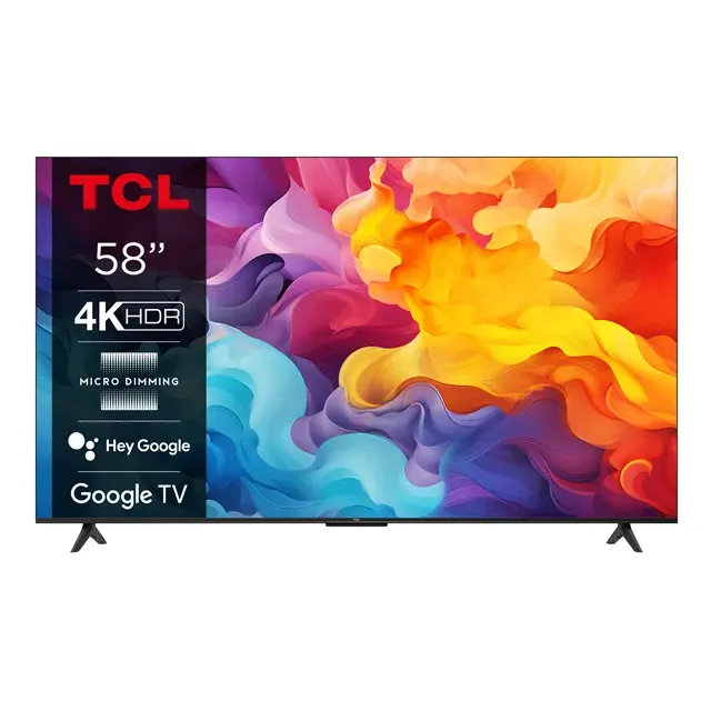 TCL Smart Τηλεόραση 58" 4K UHD LED P655 HDR (2024) 58P655