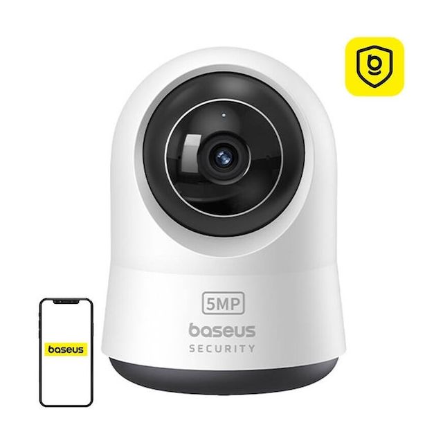 Baseus P1 Pro IP Κάμερα Παρακολούθησης Wi-Fi Full HD+ 5MP με Αμφίδρομη Επικοινωνία