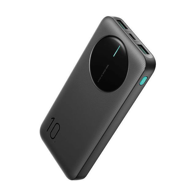 Joyroom JR-PBF12 Power Bank 10000mAh 12W με 2 Θύρες USB-A και Θύρα USB-C Μαύρο