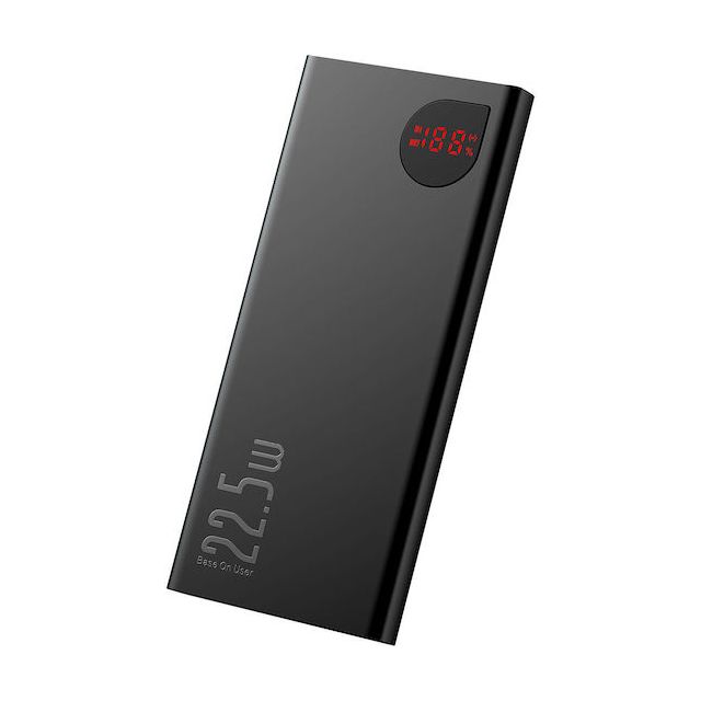 Baseus Adaman Overseas Edition 2021 Power Bank 10000mAh 22.5W με 2 Θύρες USB-A και Θύρα USB-C Power Delivery / Quick Charge 3.0 