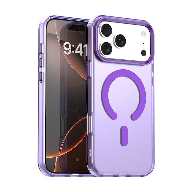 Techsuit Bumper Πλαστικό / Σιλικόνης Μωβ (iPhone 17 Pro Max)